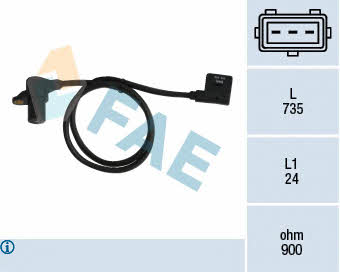 FAE 79038 Датчик положення колінчатого валу 79038: Приваблива ціна - Купити в Україні на EXIST.UA!