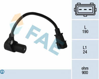 FAE 79046 Датчик положення колінчатого валу 79046: Купити в Україні - Добра ціна на EXIST.UA!