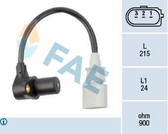FAE 79048 Датчик положення колінчатого валу 79048: Купити в Україні - Добра ціна на EXIST.UA!