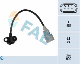 FAE 79050 Датчик положення колінчатого валу 79050: Приваблива ціна - Купити в Україні на EXIST.UA!