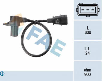 FAE 79051 Датчик положення колінчатого валу 79051: Купити в Україні - Добра ціна на EXIST.UA!