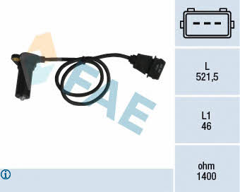FAE 79065 Датчик положення колінчатого валу 79065: Купити в Україні - Добра ціна на EXIST.UA!