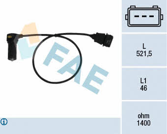 FAE 79066 Датчик положення колінчатого валу 79066: Купити в Україні - Добра ціна на EXIST.UA!