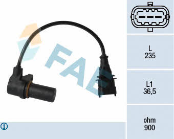 FAE 79068 Датчик положення колінчатого валу 79068: Купити в Україні - Добра ціна на EXIST.UA!