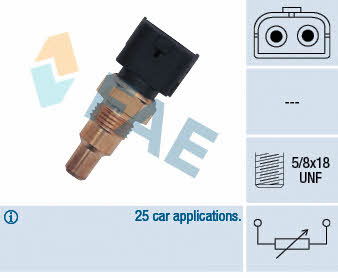 FAE 32400 Датчик температуры охлаждающей жидкости 32400: Отличная цена - Купить в Украине на EXIST.UA! 32400 FAE Датчик температуры охлаждающей жидкости
