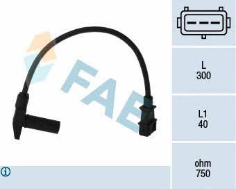 FAE 79096 Датчик положення колінчатого валу 79096: Купити в Україні - Добра ціна на EXIST.UA!