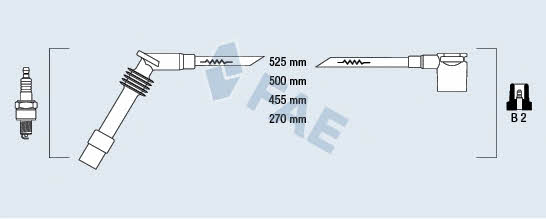 FAE 85084 Дроти високовольтні, комплект 85084: Купити в Україні - Добра ціна на EXIST.UA!