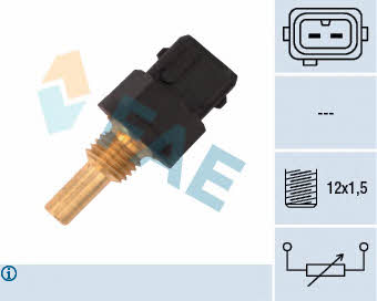 FAE 33590 Датчик температуры охлаждающей жидкости 33590: Отличная цена - Купить в Украине на EXIST.UA! 33590 FAE Датчик температуры охлаждающей жидкости