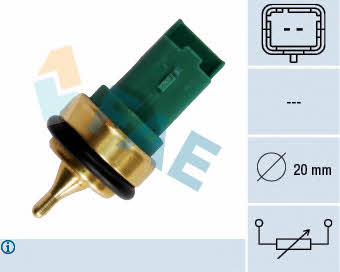 33707 FAE Датчик температуры охлаждающей жидкости