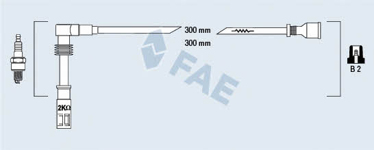FAE 85682 Дроти високовольтні, комплект 85682: Купити в Україні - Добра ціна на EXIST.UA!