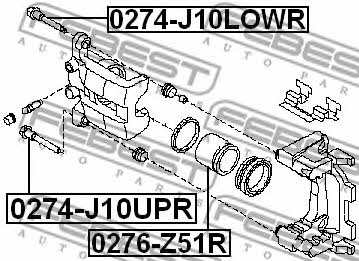 Купить Febest 0276-Z51R по низкой цене в Украине!