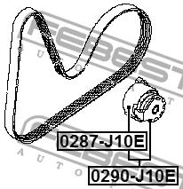 Купить Febest 0290J10E – отличная цена на EXIST.UA!