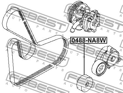 Купить Febest 0488-NA8W по низкой цене в Украине!