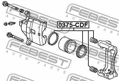 Купити Febest 0375CDF – суперціна на EXIST.UA!