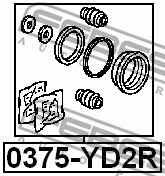 Ремкомплект супорта Febest 0375-YD2R