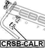 Втулка стабилизатора заднего Febest CRSB-CALR