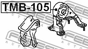 Купить Febest TMB-105 по низкой цене в Украине!