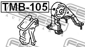 Купить Febest TMB105 – отличная цена на EXIST.UA!