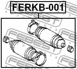 Купити Febest FERKB001 – суперціна на EXIST.UA!