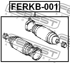 Купити Febest FERKB-001 за низькою ціною в Україні!