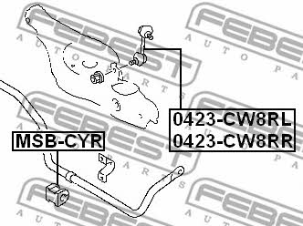 Купить Febest 0423-CW8RL по низкой цене в Украине!