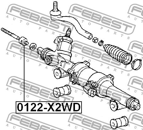 Купити Febest 0122X2WD – суперціна на EXIST.UA!