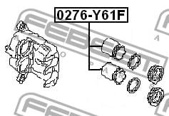 Купить Febest 0276Y61F – отличная цена на EXIST.UA!