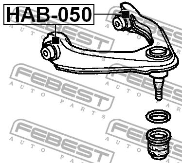 Купить Febest HAB-050 по низкой цене в Украине!