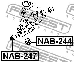 Купити Febest NAB-247 за низькою ціною в Україні!