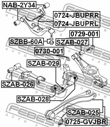 Купить Febest SZAB-029 по низкой цене в Украине!