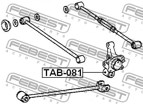 Купить Febest TAB-081 по низкой цене в Украине!