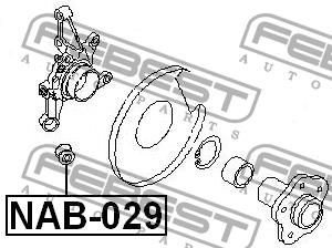 Купить Febest NAB-029 по низкой цене в Украине!
