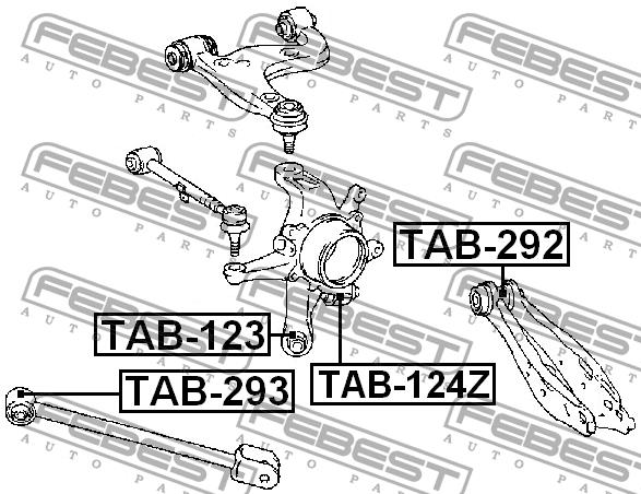 Купить Febest TAB-124Z по низкой цене в Украине!