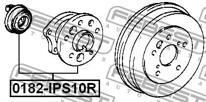 Купить Febest 0182IPS10R – отличная цена на EXIST.UA!