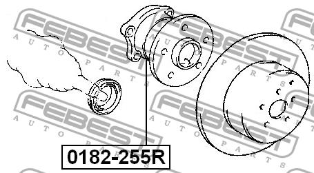 Febest Ступица колеса задняя – цена 3597 UAH