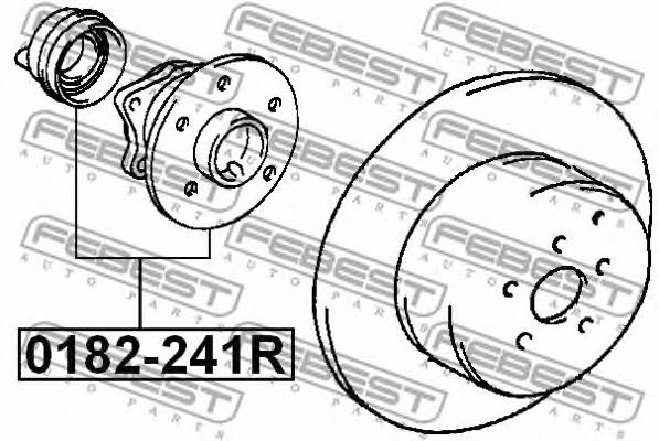 Купить Febest 0182-241R по низкой цене в Украине!