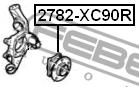 Купить Febest 2782-XC90R по низкой цене в Украине!