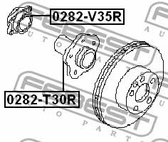Купить Febest 0282-V35R по низкой цене в Украине!