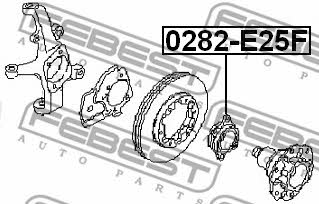 Купити Febest 0282E25F – суперціна на EXIST.UA!