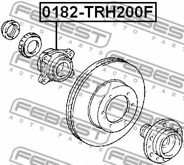Купить Febest 0182-TRH200F по низкой цене в Украине!