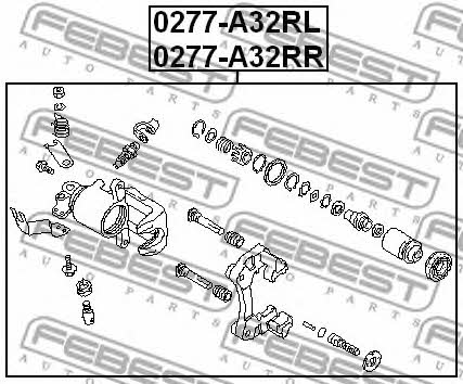 Купить Febest 0277-A32RL по низкой цене в Украине!