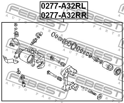 Купить Febest 0277-A32RR по низкой цене в Украине!