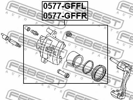 Купить Febest 0577GFFR – отличная цена на EXIST.UA!