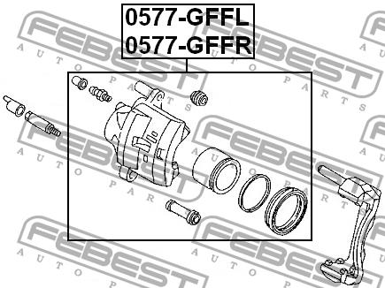 Купить Febest 0577-GFFR по низкой цене в Украине!