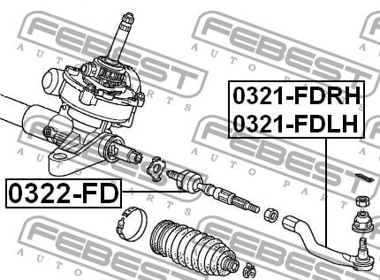 Купить Febest 0322FD – отличная цена на EXIST.UA!