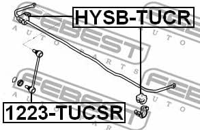 Купить Febest 1223-TUCSR по низкой цене в Украине!