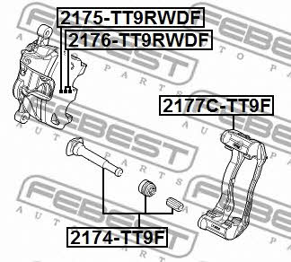 Купить Febest 2176TT9RWDF – отличная цена на EXIST.UA!