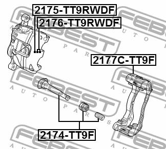 Купить Febest 2176-TT9RWDF по низкой цене в Украине!