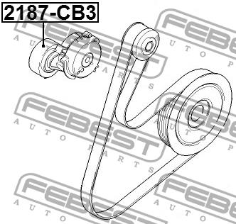 Купить Febest 2187-CB3 по низкой цене в Украине!