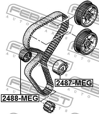 Купить Febest 2487MEG – отличная цена на EXIST.UA!